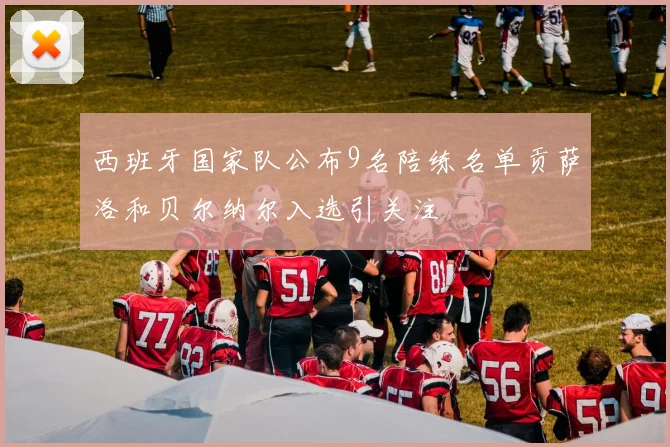 西班牙国家队公布9名陪练名单贡萨洛和贝尔纳尔入选引关注