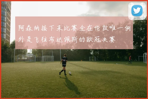 阿森纳接下来比赛全在伦敦唯一例外是飞往布达佩斯的欧冠决赛